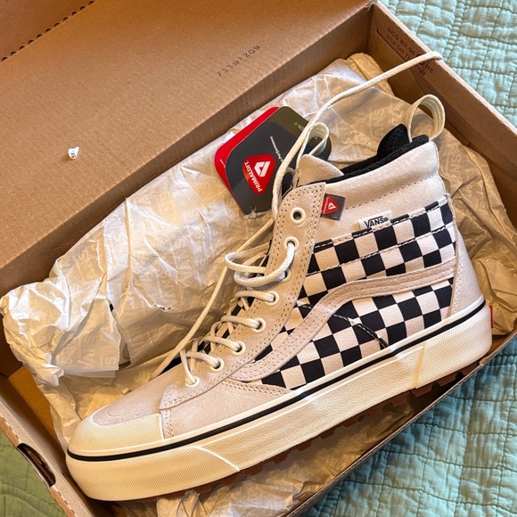 Vans Shoes - Vans New in Box Sk8-Hi Checkerboard Shoes